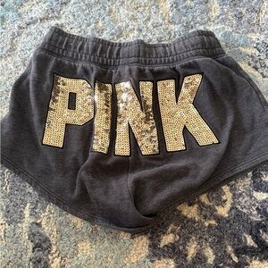 Victoria's Secret PINK Sequin Shorts